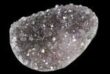 Cut Amethyst Crystal Cluster - Artigas, Uruguay #143184-1